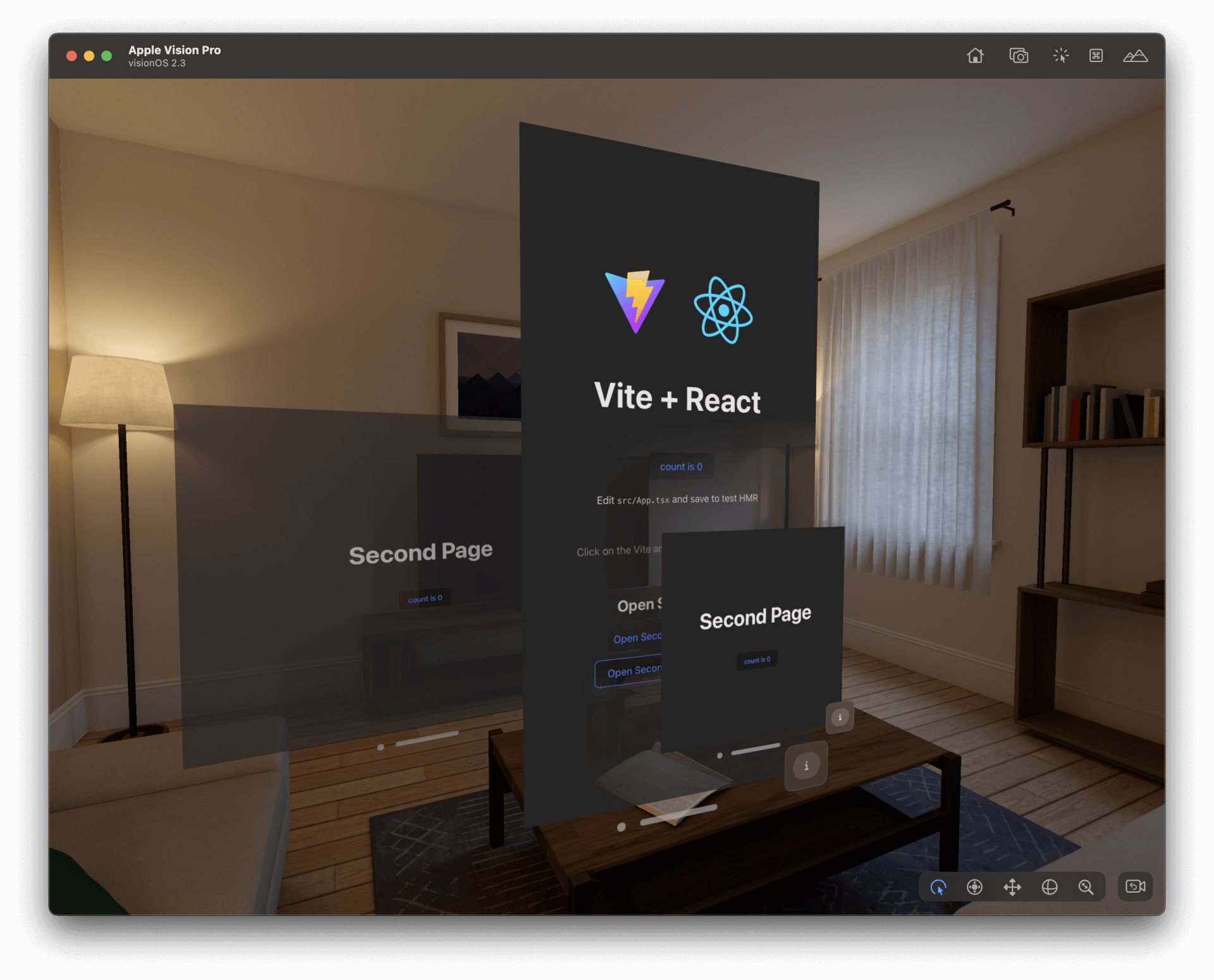 Managing Multiple Scenes | WebSpatial